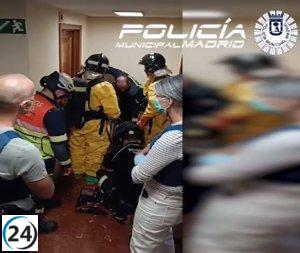 Hija bajo investigación policial tras abandono de anciana en casa desbordada de suciedad.
