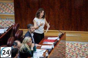 Ayuso exige respuestas sobre el origen del cohete mencionado por Díaz