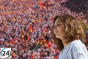 Ayuso y su equipo se unirán a la protesta de Sociedad Civil Catalana en Barcelona en rechazo a la amnistía.