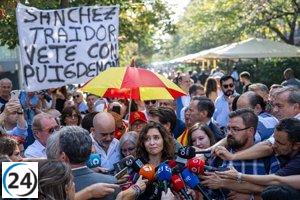 Mensaje de Ayuso a Sánchez: 