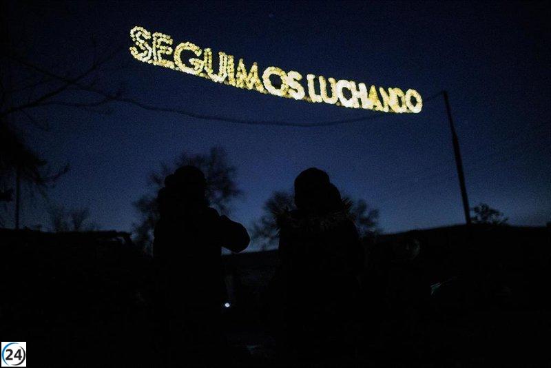Cañada Real lleva tres años sin electricidad y se prepara para el cuarto invierno: 