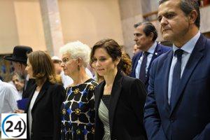 Ayuso muestra su solidaridad con la familia de Maya Villalobo, víctima del ataque de Hamás en Israel