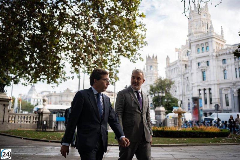 Almeida aplaude la reestablecimiento de la normalidad en la relación con Barcelona y defiende un 