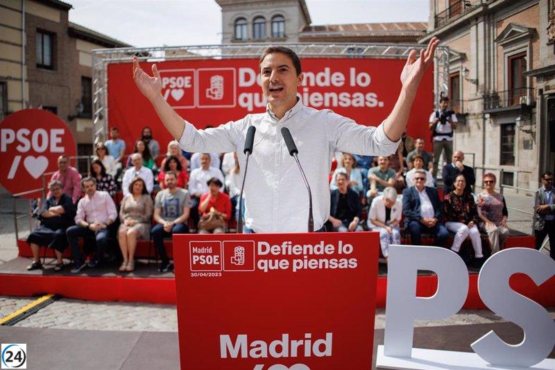 Lobato lidera el PSOE-M durante dos años: reconstrucción tras el 4M y búsqueda del perfil madrileño