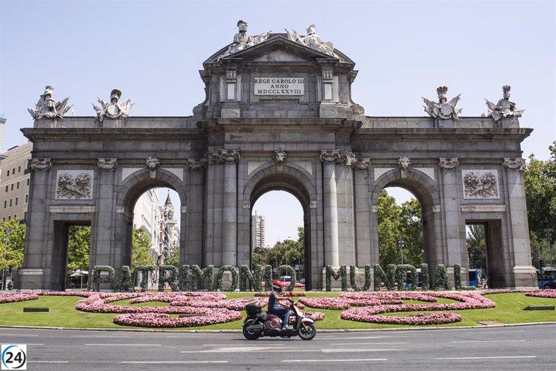 La Puerta de Alcalá estará terminada pronto y podremos apreciarla durante la época navideña.