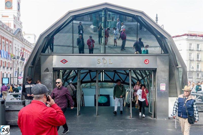 Cierre de la estación de Sol durante el fin de semana debido a una previsión de alta afluencia