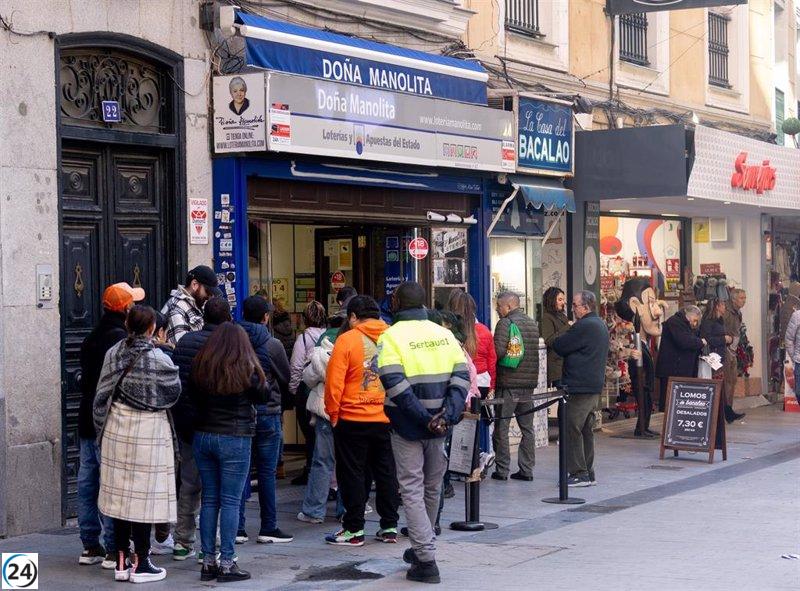Los madrileños derrochan más de 80 euros en Lotería de Navidad