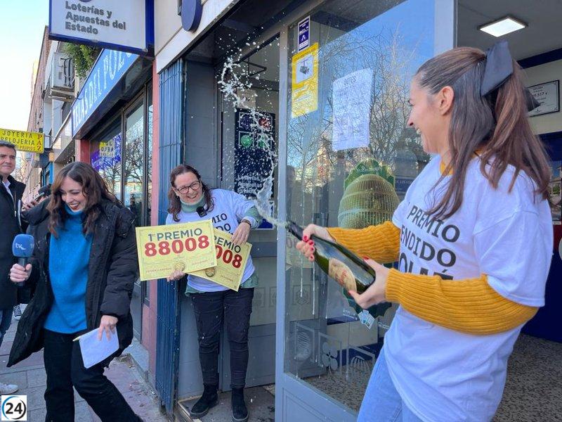 El Gordo de Navidad 2023 reparte 200 millones en el Barrio del Pilar.