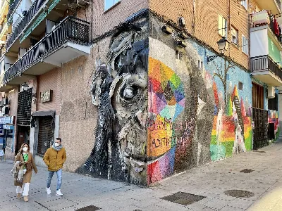 El arte urbano toma las calles de Madrid